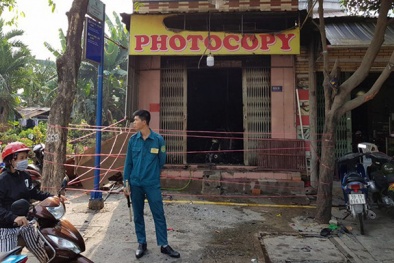 TP HCM: Tiệm photocopy bốc cháy, bé trai 2 tuổi tử vong