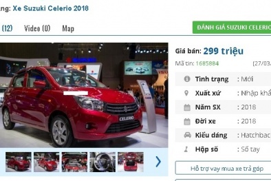 Ô tô Suzuki giá rẻ thuế 0% sắp về Việt Nam, đại lý báo giá 299 triệu đồng