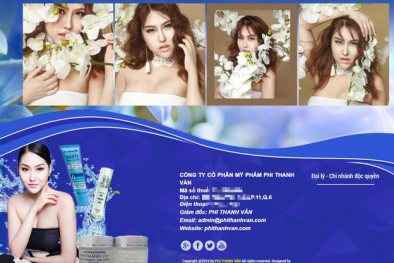 Thu hồi 2 lô mỹ phẩm sữa tắm, kem trắng da của công ty Phi Thanh Vân