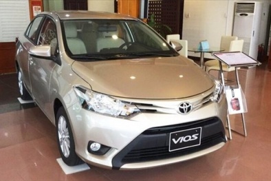 Bảng giá ô tô Toyota mới nhất tháng 4/2018