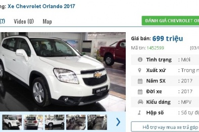 Chiếc ô tô 7 chỗ tự động ‘mới toanh’ này đang bán tầm giá 600 triệu đồng tại Việt Nam
