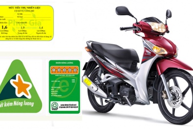 Xe máy sẽ phải dán nhãn công bố mức tiêu thụ năng lượng?