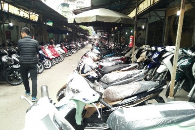 Chợ xe máy Dịch Vọng: Phòng chống cháy nổ còn nhiều bất cập?
