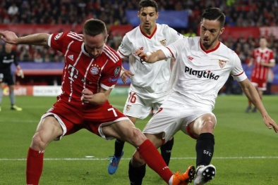 Link xem trực tuyến bóng đá Bayern Munich vs Sevilla