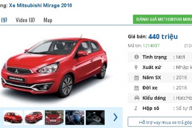 Chiếc ô tô số tự động nhập khẩu ’mới tinh’ này đang bán tầm giá 400 triệu tại Việt Nam