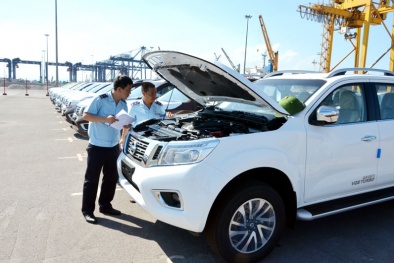 602 ô tô con vừa nhập khẩu về Việt Nam, giá trung bình 603 triệu đồng/chiếc