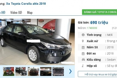 Chiếc ô tô tự động ‘mới toanh’ ‘đẹp long lanh’ này đang bán tầm giá 600 triệu tại Việt Nam