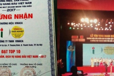Thuốc chữa ung thư từ than tre: Đơn vị vinh danh ‘Vinaca là Top 10 thương hiệu’ nói gì?