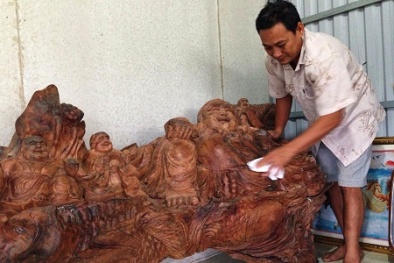 Cà Mau: Vứt lăn lóc khúc gỗ nửa tấn nhặt được, 2 năm sau đại gia trả 1,5 tỷ không bán