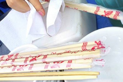 Cách sử dụng đũa ăn dùng một lần an toàn nhất