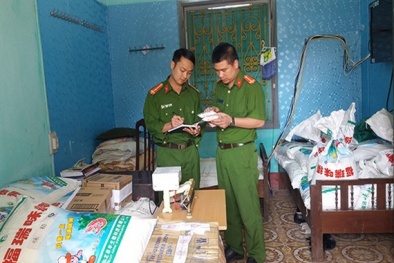 Nam Định: Bắt giữ hơn 2 tấn mì chính giả nguồn gốc Trung Quốc, gia công thành 'hàng xịn'