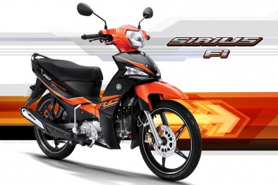 Cận cảnh Yamaha Sirius phiên bản mới đẹp ‘long lanh’ vừa ra mắt