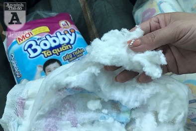 Gian thương ‘hô biến’ bỉm Trung Quốc thành bỉm Bobby bị xử lý thế nào?
