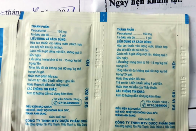 Vụ bán thuốc hết hạn sử dụng: Phát hiện thêm nhiều bệnh nhi sử dụng thuốc hết hạn