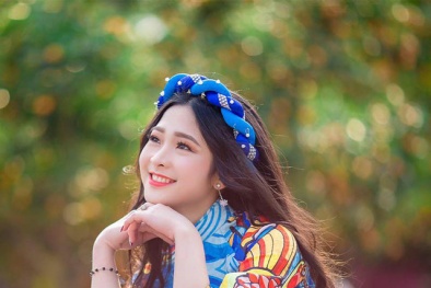 'Hot girl tráng bánh mướt' xứ Nghệ vừa xinh đẹp, lại đảm đang