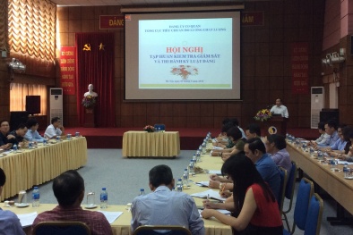 Tập huấn kiểm tra giám sát và thi hành kỷ luật Đảng