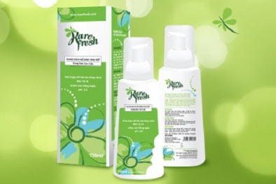 SP Kare Fresh của Công ty hóa mỹ phẩm Gamma bị cấm lưu hành toàn quốc