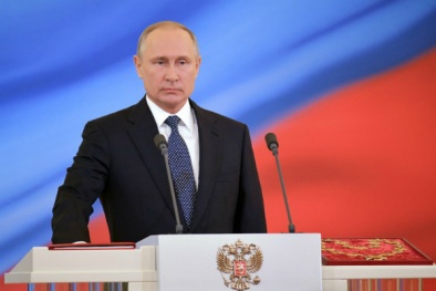 Toàn cảnh lễ tuyên thệ nhậm chức trang trọng trước 5.000 người của Tổng thống Nga Vladimir Putin