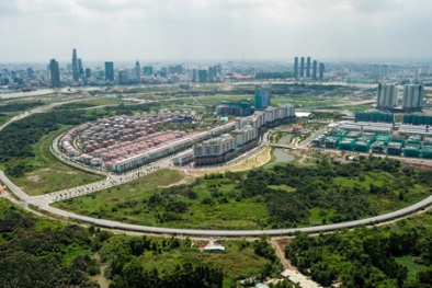 Giá đất Thủ Thiêm và khu vực lân cận tăng 'chóng mặt' thế nào?
