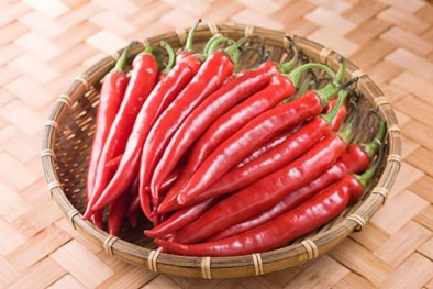 Ăn ớt có thể chữa cảm cúm và kích thích tiêu hóa