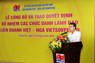 Tân Tổng giám đốc - người thay thế sếp lớn vừa thôi chức tại Vietsovpetro là ai?