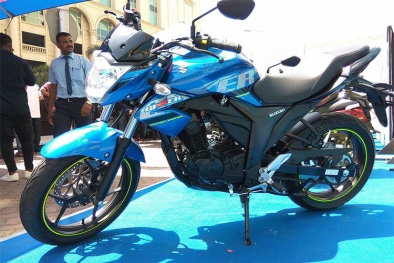 Chiếc xe côn tay hầm hố ‘đẹp long lanh’ của Suzuki trình làng, giá chỉ 29 triệu đồng