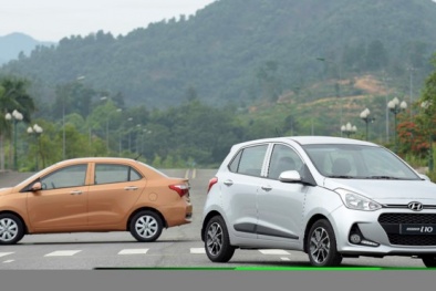 Lỗi hệ thống phanh, Huyndai triệu hồi hàng loạt xe Grand i10 tại thị trường Việt