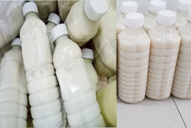 Dấu hiệu nhận biết sữa đậu nành pha hóa chất để không uống nhầm