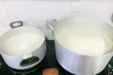 Sợ sữa đậu nành hóa chất, nhiều người tự làm tại nhà để đảm bảo an toàn