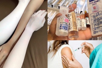 Tiêm trắng da: Tốn tiền mua nguy hiểm
