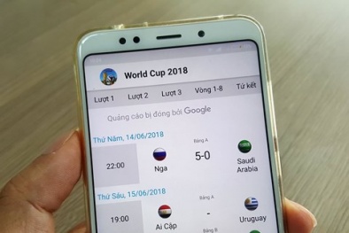 Làm thế nào để dễ dàng theo dõi World Cup 2018 trên điện thoại