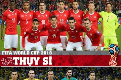 Lịch thi đấu World Cup 2018 hôm nay (18/6): Brasil và Thụy Sỹ
