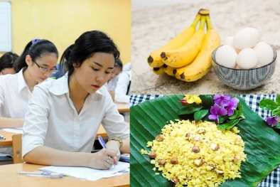 Đúng hay sai việc sĩ tử phải kiêng ăn trứng, chuối... trước kỳ thi?