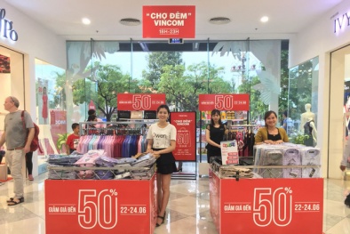 Vincom khai màn đại tiệc mua sắm xuyên đêm hoành tráng cuối tuần