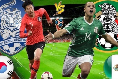 Xem trực tiếp bóng đá World Cup 2018 Hàn Quốc vs Mexico tốt nhất