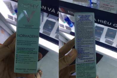 Nghi vấn nhiều sản phẩm mỹ phẩm VICHY nhập khẩu Pháp 'lừa dối' công dụng, lưu hành 'chui'