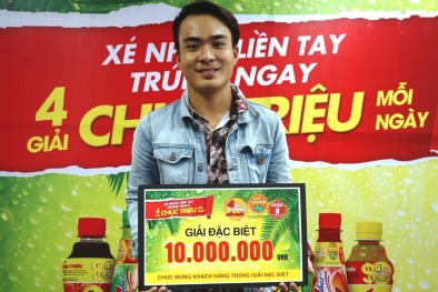 Hàng chục nghìn giải thưởng khuyến mãi hè của Tân Hiệp Phát đã đến với khách hàng
