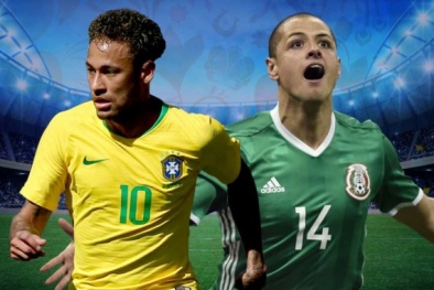 Xem trực tiếp bóng đá World Cup 2018 Brazil vs Mexico tốt nhất