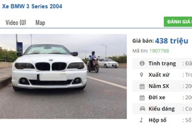 Những chiếc ô tô BMW cũ này đang rao bán tầm giá 400 triệu đồng tại Việt Nam