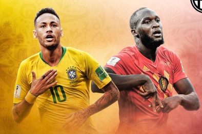 Xem trực tiếp bóng đá World Cup 2018 Brazil vs Bỉ tốt nhất