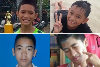 Giải cứu đội bóng Thái Lan: Bé thứ 8 được cứu, huấn luyện viên vẫn mắc kẹt
