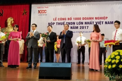 FrieslandCampina Việt Nam nằm trong Top 100 doanh nghiệp xuất sắc đóng góp ngân sách Nhà nước