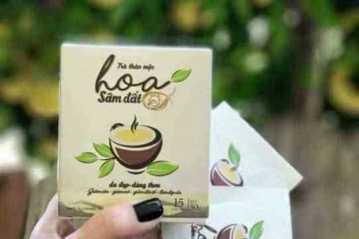 Trà thảo mộc Hoa sâm đất của Công ty Hoàng ZN bị thu hồi