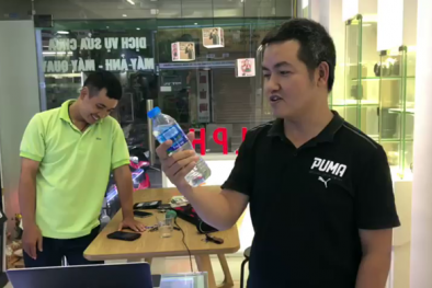 Gửi máy ảnh 18 triệu qua Giao Hàng Nhanh, khách nhận về chai nước lọc