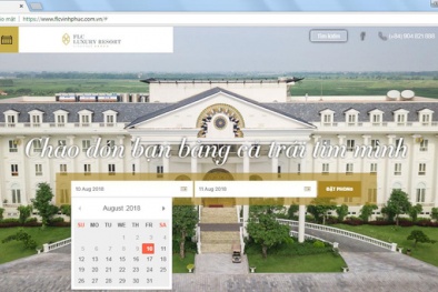 Đón Website mới, FLC Vĩnh Phúc tung khuyến mãi 'khủng' 50% toàn hệ thống