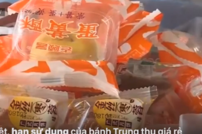 Bánh Trung thu siêu rẻ không nguồn gốc 'ồ ạt' tấn công thị trường