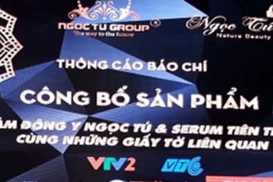 Bị tố tự ý gắn logo VTV, VTC để quảng cáo, Mỹ phẩm Ngọc Tú khi nói 'có', lúc bảo 'không'