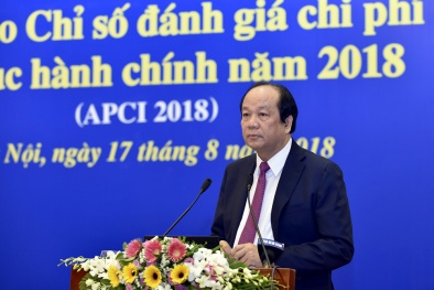 Công bố báo cáo chỉ số đánh giá chi phí tuân thủ thủ tục hành chính 2018