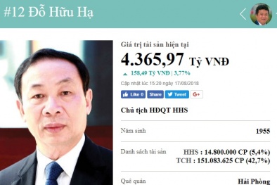 Đại gia gốc Hải Phòng sở hữu hơn 4 nghìn tỷ, nằm trong nhóm người giàu nhất Việt Nam là ai?