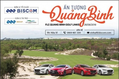 'Ấn tượng Quảng Bình' - Giải golf chào mừng Hội nghị xúc tiến đầu tư Quảng Bình 2018